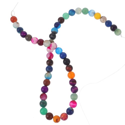 HOMSFOU 1 Saite Bunte Spacer Perlen für Diy Armbänder und Gemstone Lose Perlen für Bastelprojekte pro Strang für Kreative Handarbeiten von HOMSFOU