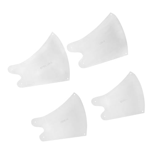 HOMSFOU 1 Satz 4 Stück Masken Vorlagen Atmungsaktiv Nähwerkzeuge Maskenvorlagen-kit Masken-vorlage Diy-vorlage Vorlage Für Maskenherstellung Nähmaske Vorlage Acryl HOMSFOU 1 Satz 4 Stück Masken Vorlagen Atmungsaktiv Nähwerkzeuge Maskenvorlagen-kit Masken-vorlage Diy-vorlage Vorlage Für Maskenherstellung Nähmaske Vorlage Acryl von HOMSFOU