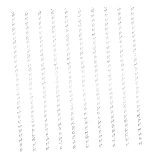 HOMSFOU 1 Satz Acryl Kristallperlen Ketten Teiliges Hochzeitsdeko Octagon Bead Garlands Für Festlichkeiten Kreative Raumgestaltung Vielseitig Einsetzbar 10 Stück HOMSFOU 1 Satz Acryl Kristallperlen Ketten Teiliges Hochzeitsdeko Octagon Bead Garlands Für Festlichkeiten Kreative Raumgestaltung Vielseitig Einsetzbar 10 Stück von HOMSFOU