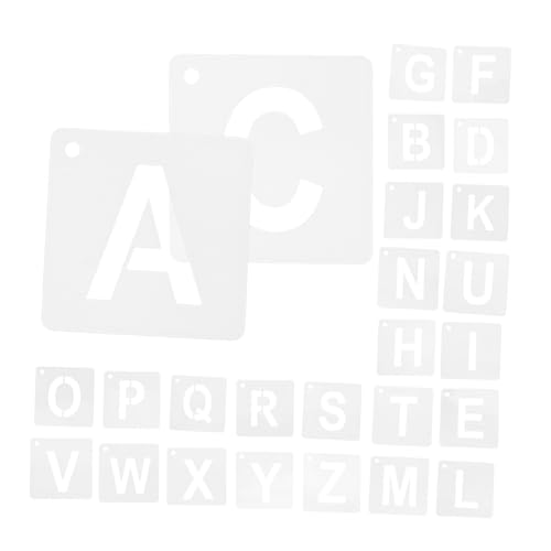HOMSFOU 1 Satz Alphabetisierungsbrief Vorlage kleine Schablonen zum Malen Alphabetschablonen Schablonen zum Malen von Buchstaben für Malschablonen Schablonen Buchstaben das Haustier Weiß HOMSFOU 1 Satz Alphabetisierungsbrief Vorlage kleine Schablonen zum Malen Alphabetschablonen Schablonen zum Malen von Buchstaben für Malschablonen Schablonen Buchstaben das Haustier Weiß von HOMSFOU