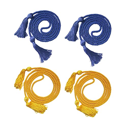 HOMSFOU 1 Satz Bachelor -kleidung Quaste Grad Hüte Abschluss Bachelor Abschlusshüte Blau Graduierte Dekorationen Abschlusshut Hängende Quaste Polyester Blue 4 Stück HOMSFOU 1 Satz Bachelor -kleidung Quaste Grad Hüte Abschluss Bachelor Abschlusshüte Blau Graduierte Dekorationen Abschlusshut Hängende Quaste Polyester Blue 4 Stück von HOMSFOU