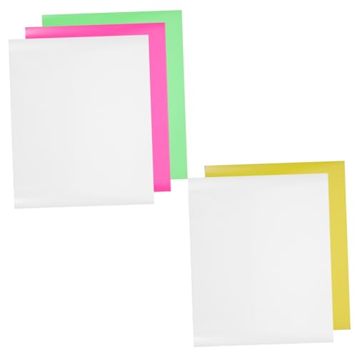 HOMSFOU 1 Satz Beschriftungsfolie Kleidung Wärmeübertragung Diy Film Wärmeübertragungsvinyl Für Zuhause Vinyl Zum Aufbügeln Von Stoffen Bastelfilme Kleiderfolie Pvc 5 Stück von HOMSFOU