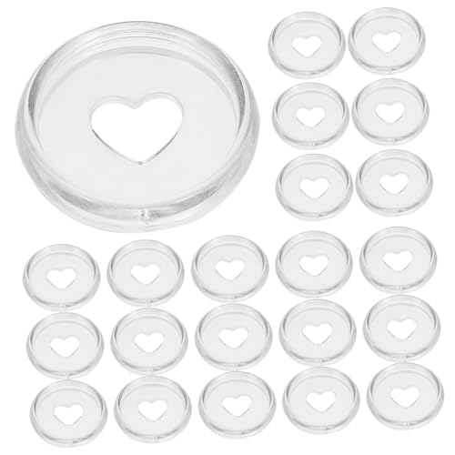 HOMSFOU 1 Satz Binder Discs Transparente Buchbinderinge Für Notizbücher Und Planer Diy Abheftmechanik Für Lose Für Büro Und Zuhause 30 Stück HOMSFOU 1 Satz Binder Discs Transparente Buchbinderinge Für Notizbücher Und Planer Diy Abheftmechanik Für Lose Für Büro Und Zuhause 30 Stück von HOMSFOU