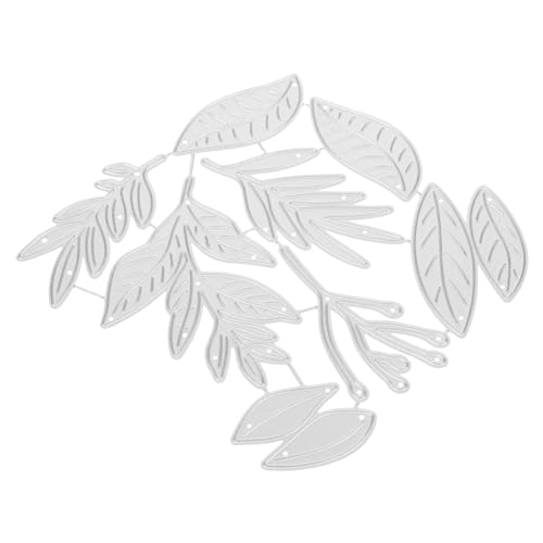 HOMSFOU 1 Satz Blattförmige Schneidform Kohlenstoffstahl für Diy Scrapbooking Fotoalben und Bastelprojekte Langlebige und Zuverlässige Stanzform für Kreative Gestaltung von HOMSFOU