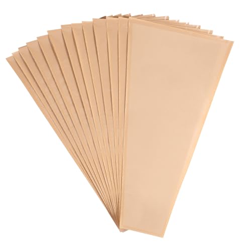 HOMSFOU 1 Satz Blumenverpackungsbeutel Straußtaschen Für Blumen Blumenstrauß Ärmel Blumen- Blumentasche Blühen Straußhüllen Für Blumen Herstellung Rustikal Gewickelt Khaki Papier 50 Stück von HOMSFOU