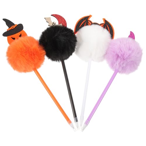 HOMSFOU 1 Satz Briefpapier Im Halloween-stil Halloween-kürbis-stifte Halloween-kugelschreiber Karikatur Schreibstifte Stifte Im Halloween-stil Plastik 4 Stück HOMSFOU 1 Satz Briefpapier Im Halloween-stil Halloween-kürbis-stifte Halloween-kugelschreiber Karikatur Schreibstifte Stifte Im Halloween-stil Plastik 4 Stück von HOMSFOU
