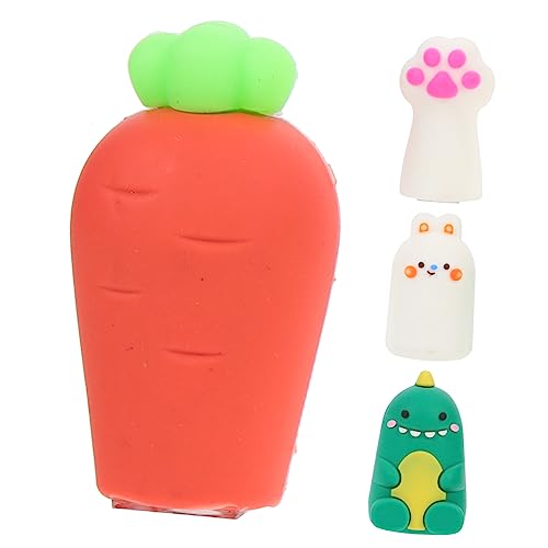 HOMSFOU 1 Satz Cartoon Bleistiftspitzer Handbetriebene Anspitzer Im Tierdesign Für Kompakte Für Schulbedarf Kawaii Bleistiftspitzer Vielseitig Einsetzbar 4 Stück von HOMSFOU