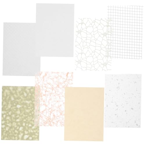 HOMSFOU 1 Satz Collage Dekorationspapier farbig Textur für Sammelalbumpapier Schrott Scrapbooking-Materialien Retro-Designpapier Tagebuch Notizbuch Papier Gittergewebe HOMSFOU 1 Satz Collage Dekorationspapier farbig Textur für Sammelalbumpapier Schrott Scrapbooking-Materialien Retro-Designpapier Tagebuch Notizbuch Papier Gittergewebe von HOMSFOU