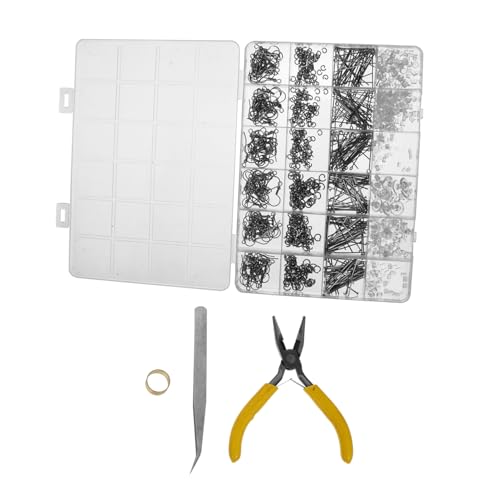 HOMSFOU 1 Satz DIY Ohrringe mit Ohrhaken Schmuckherstellung Zubehör für Designs Teilig für Schmuckprojekte Einfach zu Verwenden und Vielseitig Einsetzbar HOMSFOU 1 Satz DIY Ohrringe mit Ohrhaken Schmuckherstellung Zubehör für Designs Teilig für Schmuckprojekte Einfach zu Verwenden und Vielseitig Einsetzbar von HOMSFOU