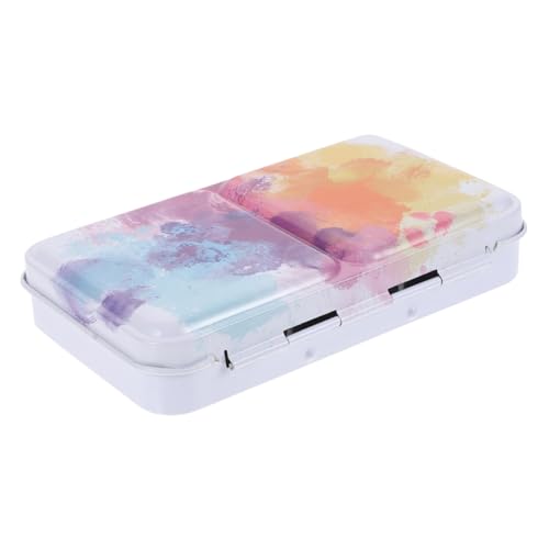 HOMSFOU 1 Satz DIY Pigmentbox für Wasserfarben Farbmischpalette mit Fächern Aufbewahrung und Organisation von Aquarellfarben und Gouache Kunstbedarf für Maler HOMSFOU 1 Satz DIY Pigmentbox für Wasserfarben Farbmischpalette mit Fächern Aufbewahrung und Organisation von Aquarellfarben und Gouache Kunstbedarf für Maler von HOMSFOU