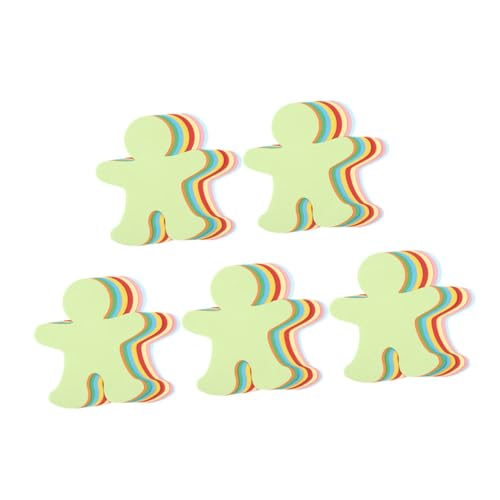 HOMSFOU 1 Satz Dekoration Aus Papierschnitt Papierausschnitt Ausschnitte Für Klassenzimmer Bunt Regenbogen Kindergärten Wanddekoration Outs Schultapetenausschnitte Farbe 45 Stück von HOMSFOU