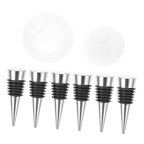 HOMSFOU 1 Satz Diy Kristall Cluster Silikonform Teiliges für Weinflaschenstopfen Silikonstopfen und Formen für Epoxidharz Bastelprojekte und Weindekoration von HOMSFOU