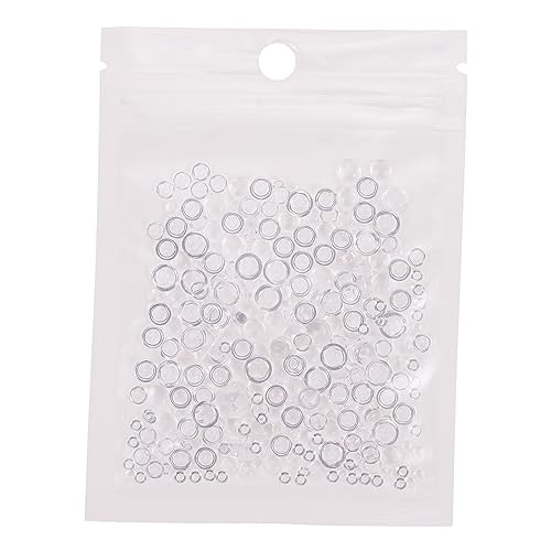 HOMSFOU 1 Satz Diy Resin Patches Flache Runde Dekorationsaufkleber Für Karten Handwerk Für Haarbänder Und Handyhüllen Für Kreative Diy Projekte 350 Stück von HOMSFOU