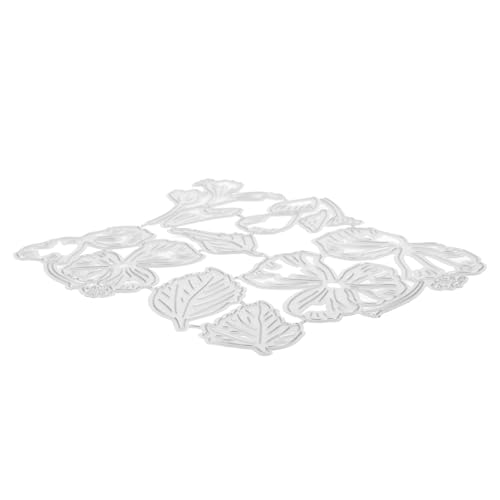 HOMSFOU 1 Satz Diy Stanzschablonen Kohlenstoffstahl Blumen und Blattform für Scrapbooking Grußkarten Einladungskarten und Papierhandwerk von HOMSFOU