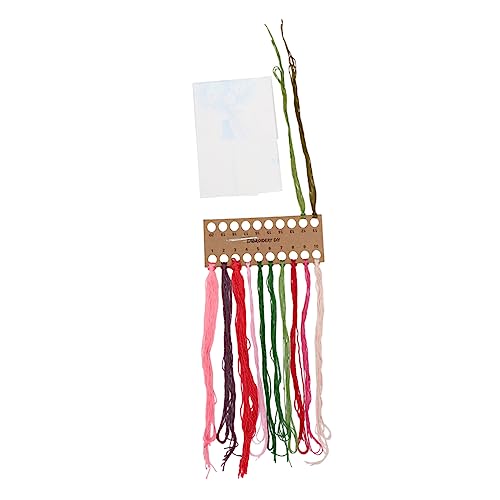 HOMSFOU 1 Satz Diy Stickset mit Blumenmuster Perfektes Anfänger Set für Kreative Bastler Langlebige Materialien für Handarbeiten für Kunst und Dekoration HOMSFOU 1 Satz Diy Stickset mit Blumenmuster Perfektes Anfänger Set für Kreative Bastler Langlebige Materialien für Handarbeiten für Kunst und Dekoration von HOMSFOU