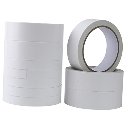 HOMSFOU 1 Satz Doppelseitiges Klebeband Und Transparent Teiliges Für Bastelarbeiten Diy Büro Und Geschenkverpackung Vielseitige Klebetapes 9rollen von HOMSFOU