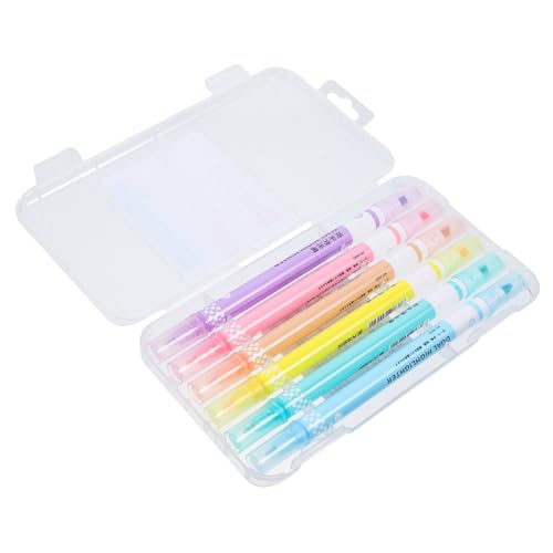 HOMSFOU 1 Satz Doppelte Textmarker Marker für Kreative Markierstifte für Lehrer und Büroarbeiten Hervorheben Wichtiger Informationen HOMSFOU 1 Satz Doppelte Textmarker Marker für Kreative Markierstifte für Lehrer und Büroarbeiten Hervorheben Wichtiger Informationen von HOMSFOU