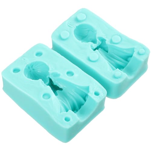 HOMSFOU 1 Satz Engel Silikonformen für Kerzenherstellung Teilig Flexible Gießformen für Diy Engel Sicher und Leicht zu Handhaben für Handwerk und Dekoration von HOMSFOU