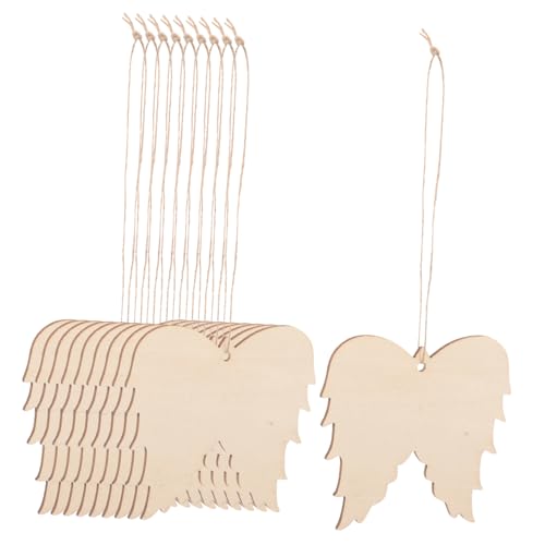 HOMSFOU 1 Satz Engelsholzscheiben Holzfarbe für Diy Bastelprojekte Hochzeitsdekoration Weihnachtsverzierungen und Kunstwerke HOMSFOU 1 Satz Engelsholzscheiben Holzfarbe für Diy Bastelprojekte Hochzeitsdekoration Weihnachtsverzierungen und Kunstwerke von HOMSFOU