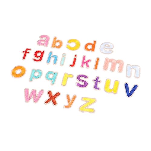 HOMSFOU 1 Satz Englische Buchstaben Patch Und Buchstaben Aus Stoff Stickereiflecken Bestickt Aufkleber Mit Buchstabenstickerei Für Briefe Stoffzubehör Alphabet -patches Vliesstoff 26 Stück HOMSFOU 1 Satz Englische Buchstaben Patch Und Buchstaben Aus Stoff Stickereiflecken Bestickt Aufkleber Mit Buchstabenstickerei Für Briefe Stoffzubehör Alphabet -patches Vliesstoff 26 Stück von HOMSFOU