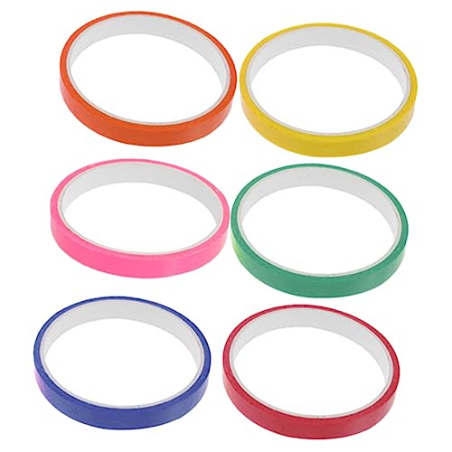 HOMSFOU 1 Satz Farbiges Band Klebrig Uv Handwerk Streifen Interessantes Klebeband Lustiges Klebeband Bänder Zum Stressabbau Klebebänder Selber Machen Plastik 6rollen HOMSFOU 1 Satz Farbiges Band Klebrig Uv Handwerk Streifen Interessantes Klebeband Lustiges Klebeband Bänder Zum Stressabbau Klebebänder Selber Machen Plastik 6rollen von HOMSFOU