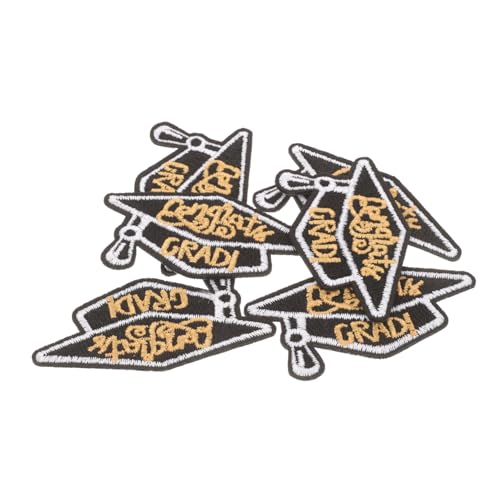 HOMSFOU 1 Satz Flecken Nähen Universal- Bestickt Stickerei Name Abschlussflicken Zum Aufbügeln Flicken Für Jacken Selbstklebende Abschlusspflaster Diy-patches Stoff 6 Stück HOMSFOU 1 Satz Flecken Nähen Universal- Bestickt Stickerei Name Abschlussflicken Zum Aufbügeln Flicken Für Jacken Selbstklebende Abschlusspflaster Diy-patches Stoff 6 Stück von HOMSFOU