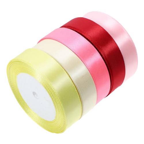 HOMSFOU 1 Satz Geschenkverpackungsband Glänzend Die Farben Dekoration Sortiert Band Umwickeln Festival-packgurt Geschenkband Verpacken -bastelband Polyester 5rollen HOMSFOU 1 Satz Geschenkverpackungsband Glänzend Die Farben Dekoration Sortiert Band Umwickeln Festival-packgurt Geschenkband Verpacken -bastelband Polyester 5rollen von HOMSFOU