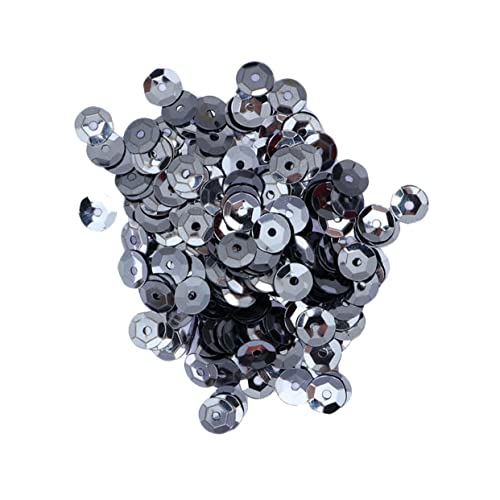 HOMSFOU 1 Satz Glitzernde Pailletten Silber Für Diy Bastelarbeiten Für Scrapbooking Dekoration Und Kinderhandwerk 2er-pack von HOMSFOU