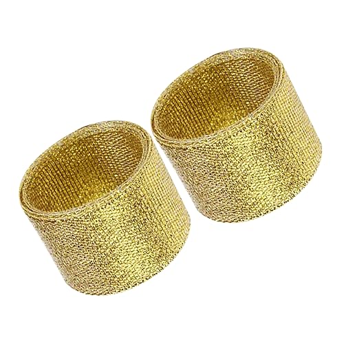 HOMSFOU 1 Satz Goldenes Geschenkband Seide À Dekoratives Verpackungsband Für Diy Projekte Bastelarbeiten Und Hochzeiten Für Kreative Verpackungen Und 2roll von HOMSFOU