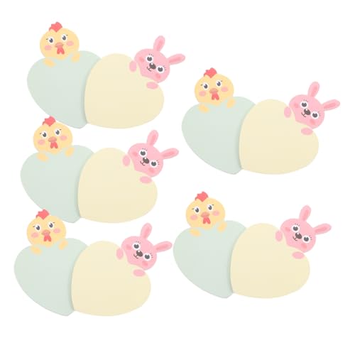 HOMSFOU 1 Satz Hähnchen-hasen- -notizen Kawaii Bürobedarf Lustige Notizpolster Nette Notizpolster Süße Notizbilder Papier HOMSFOU 1 Satz Hähnchen-hasen- -notizen Kawaii Bürobedarf Lustige Notizpolster Nette Notizpolster Süße Notizbilder Papier von HOMSFOU