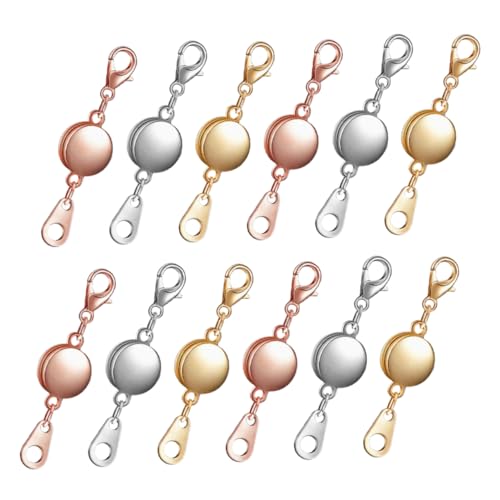 HOMSFOU 1 Satz Halskettenarmband Magnetmanschette Klaue Schlüssel Gold Hummer Schmuck runden Halskette Verschlüsse Magnetverschluss-Anschlüsse Halskettenverschluss zarter Magnetverschluss HOMSFOU 1 Satz Halskettenarmband Magnetmanschette Klaue Schlüssel Gold Hummer Schmuck runden Halskette Verschlüsse Magnetverschluss-Anschlüsse Halskettenverschluss zarter Magnetverschluss von HOMSFOU