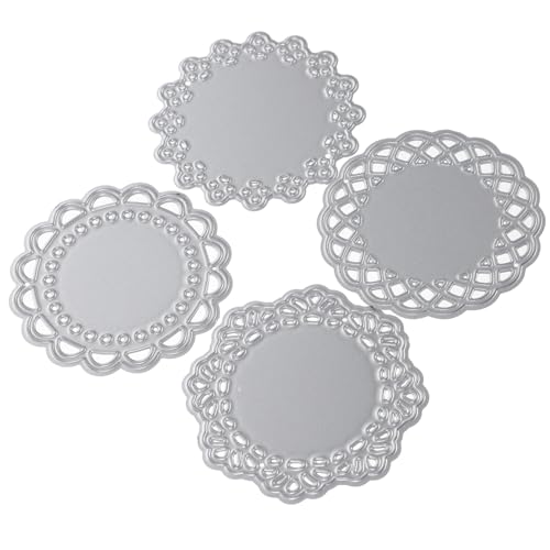 HOMSFOU 1 Satz Handcraft Tool Cut Stencils Für Crafts Die Embossing Scrapbooking DIY Craft Stencil Scrapbook Stencil Card Making Verschönerungen DIY Stencil Mold Album Craft Decor 4 Stück HOMSFOU 1 Satz Handcraft Tool Cut Stencils Für Crafts Die Embossing Scrapbooking DIY Craft Stencil Scrapbook Stencil Card Making Verschönerungen DIY Stencil Mold Album Craft Decor 4 Stück von HOMSFOU