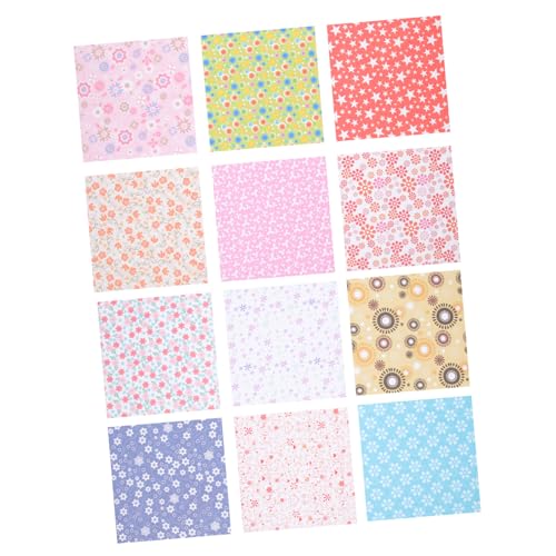 HOMSFOU 1 Satz Handgefertigtes Diy Papier Set Papier mit Einzigartigem Sternen Muster für Origami und Bastelprojekte und Kreativ für Partys und Schulprojekte von HOMSFOU