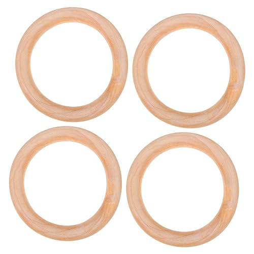 HOMSFOU 1 Satz Handtasche Kreisgriff Für Klein Geformt Griffe Handhaben Runden Griffringe Aus Holz Runde Kreise Diy Ringe Aus Holz Hängende Holzringe Handtaschengriff Holzkreise 4 Stück HOMSFOU 1 Satz Handtasche Kreisgriff Für Klein Geformt Griffe Handhaben Runden Griffringe Aus Holz Runde Kreise Diy Ringe Aus Holz Hängende Holzringe Handtaschengriff Holzkreise 4 Stück von HOMSFOU