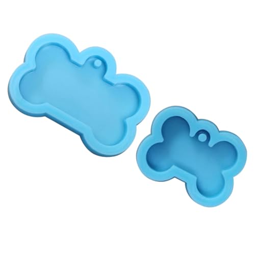 HOMSFOU 1 Satz Haustier -tag -form Schlüssel Perlen Formen Aus Epoxidharz Form Zur Herstellung Von Schmuckanhängern Gießform Für Anhänger Kieselgel Sky-blue 2 Stück HOMSFOU 1 Satz Haustier -tag -form Schlüssel Perlen Formen Aus Epoxidharz Form Zur Herstellung Von Schmuckanhängern Gießform Für Anhänger Kieselgel Sky-blue 2 Stück von HOMSFOU