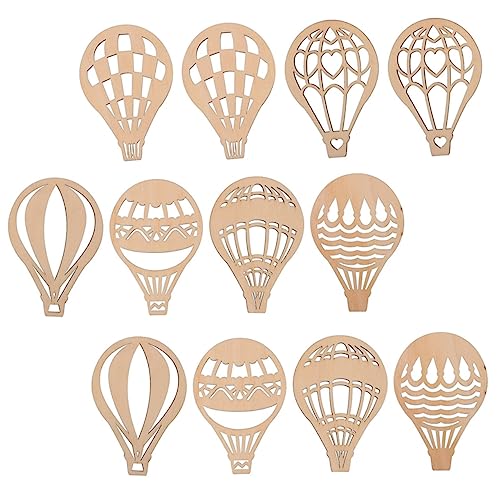 HOMSFOU 1 Satz Heißluftballon-holzspäne Wand Dekorationen Für Party Hängende Anhänger Holzspäne Selber Machen Graffiti-holzspäne Holzchip Hölzern Light Brown 24 Stück HOMSFOU 1 Satz Heißluftballon-holzspäne Wand Dekorationen Für Party Hängende Anhänger Holzspäne Selber Machen Graffiti-holzspäne Holzchip Hölzern Light Brown 24 Stück von HOMSFOU