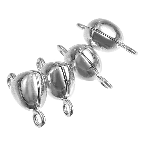 HOMSFOU 1 Satz Herzförmiger Magnetverschluss Reinem Für Diy Schmuck Teiliges Für Armbänder Und Langlebig Und Farbenfroh Perfekter Halt Für Kreative Schmuckdesigns 10 Stück von HOMSFOU