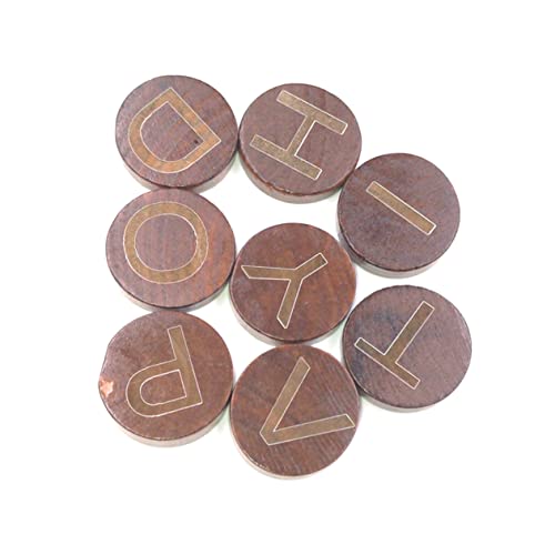 HOMSFOU 1 Satz Hölzerne Buchstaben Runde Scheiben Perlenbuchstaben Runden Briefe Kreis Modern Jr Ornament Handwerk Alphabetscheibe Holzscheibe Bambus Coffee 26 Stück HOMSFOU 1 Satz Hölzerne Buchstaben Runde Scheiben Perlenbuchstaben Runden Briefe Kreis Modern Jr Ornament Handwerk Alphabetscheibe Holzscheibe Bambus Coffee 26 Stück von HOMSFOU