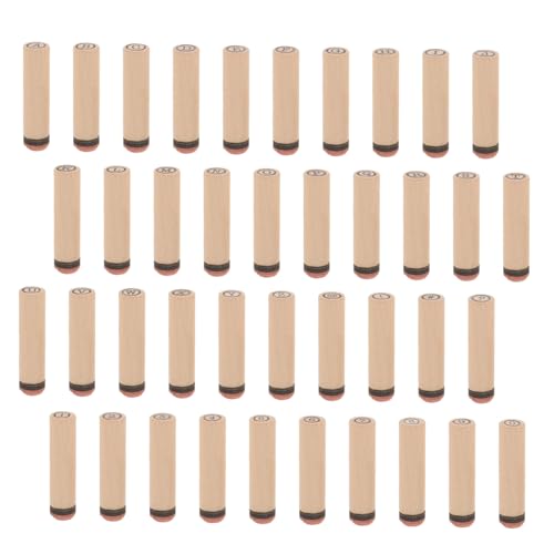 HOMSFOU 1 Satz Holz Alphabet Dichtung Stempel Kartenherstellung Unterschrift Briefe mit groß Scrapbook-DIY-Zubehör Siegel für Sammelalbum aus Holz Holzmarken hölzern von HOMSFOU