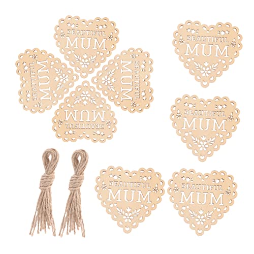 HOMSFOU 1 Satz Holz Hohle Dekoration Mütter Muttertag Ornamente Rustikal Hochzeit Beliebt Wiederverwendbar Hausdekoration Muttagsgeschenke Heimatfest-anhänger Holzverzierung Rosa 10 Stück HOMSFOU 1 Satz Holz Hohle Dekoration Mütter Muttertag Ornamente Rustikal Hochzeit Beliebt Wiederverwendbar Hausdekoration Muttagsgeschenke Heimatfest-anhänger Holzverzierung Rosa 10 Stück von HOMSFOU