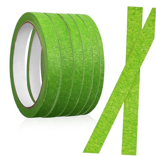 HOMSFOU 1 Satz Klebeband Masking Tape Farbige Diy Künstlerbänder Für Malerei Basteln Scrapbooking Und Dekoration 6rollen von HOMSFOU