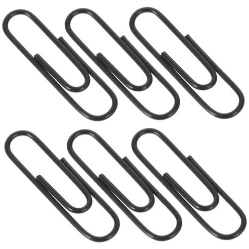 HOMSFOU 1 Satz Kreative Büroklammern Metall Büroklammern Praktische Clips für Dokumente Notizen und Karten für Büro und Studium Stabil und Leicht von HOMSFOU