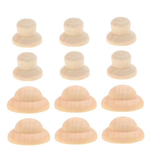 HOMSFOU 1 Satz Leerer Hölzerner Puppenhut Miniatur-puppenhüte Diy -handwerkshüte Puppenhut-ornament Aus Holz Blanko-peg-puppenhut Diy Graffiti-puppenhut Beige 40 Stück HOMSFOU 1 Satz Leerer Hölzerner Puppenhut Miniatur-puppenhüte Diy -handwerkshüte Puppenhut-ornament Aus Holz Blanko-peg-puppenhut Diy Graffiti-puppenhut Beige 40 Stück von HOMSFOU