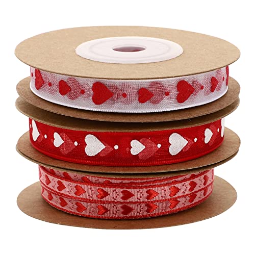 HOMSFOU 1 Satz Liebe Gedrucktes Weben Party Dekorationen Rosa Pastell Dekorativ Band Zum Valentinstag Bänder Zum Basteln Valentinstag Herzbandbesatz Polyester 4rollen HOMSFOU 1 Satz Liebe Gedrucktes Weben Party Dekorationen Rosa Pastell Dekorativ Band Zum Valentinstag Bänder Zum Basteln Valentinstag Herzbandbesatz Polyester 4rollen von HOMSFOU