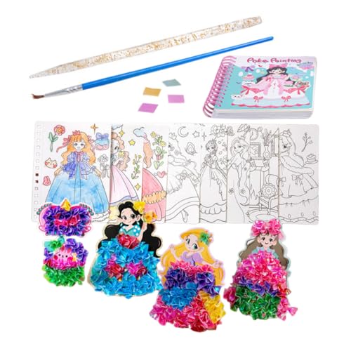 HOMSFOU 1 Satz Malset für Puncture Painting Kit für Fantasievolle Gestaltung mit Bunten Farben Einfach zu Bedienen und Tragbar Fördert Kreativität und Koordination HOMSFOU 1 Satz Malset für Puncture Painting Kit für Fantasievolle Gestaltung mit Bunten Farben Einfach zu Bedienen und Tragbar Fördert Kreativität und Koordination von HOMSFOU
