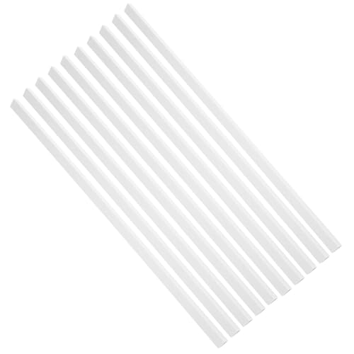 HOMSFOU 1 Satz Mappe Größe Organisation Bericht Dateiordner Büro Dokumentenordner Befestigungsschelle Gleitschienen Für Akten Papierordner Datei-clip Plastik Weiß 10 Stück von HOMSFOU