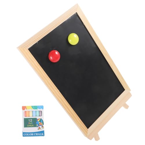 HOMSFOU 1 Satz Mini Kreidetafel Abwischbar Stabiler Holzständer für Dekoration Menüanzeige Cafés Restaurants Bars Kleine Schwarze für Präsentationen HOMSFOU 1 Satz Mini Kreidetafel Abwischbar Stabiler Holzständer für Dekoration Menüanzeige Cafés Restaurants Bars Kleine Schwarze für Präsentationen von HOMSFOU
