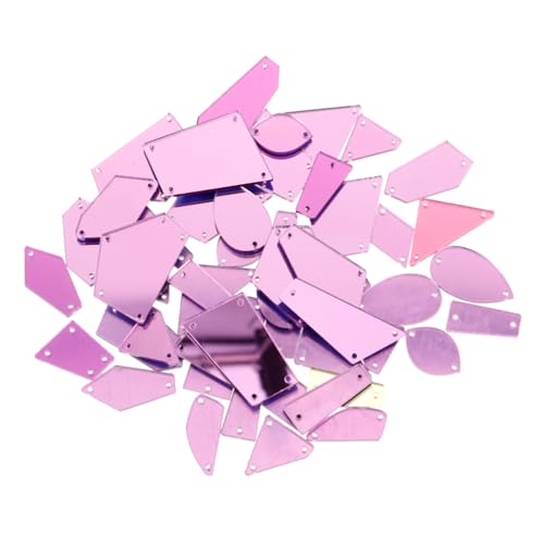 HOMSFOU 1 Satz Mirror Diamond Accessoires Hochzeit Nähen Und Kleider Dekorative Spiegel Bastelset Craft Strass Flatback Strasssteine zum Basteln Strass Handwerk Acryl Violett 50 Stück HOMSFOU 1 Satz Mirror Diamond Accessoires Hochzeit Nähen Und Kleider Dekorative Spiegel Bastelset Craft Strass Flatback Strasssteine zum Basteln Strass Handwerk Acryl Violett 50 Stück von HOMSFOU