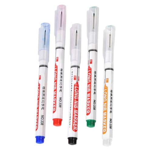 HOMSFOU 1 Satz Multifunktions Marker Stifte Für Holzarbeiten Ölbasierte Marker Für Bau Und Handwerksprojekte Und Schnelltrocknend 5 Stück HOMSFOU 1 Satz Multifunktions Marker Stifte Für Holzarbeiten Ölbasierte Marker Für Bau Und Handwerksprojekte Und Schnelltrocknend 5 Stück von HOMSFOU