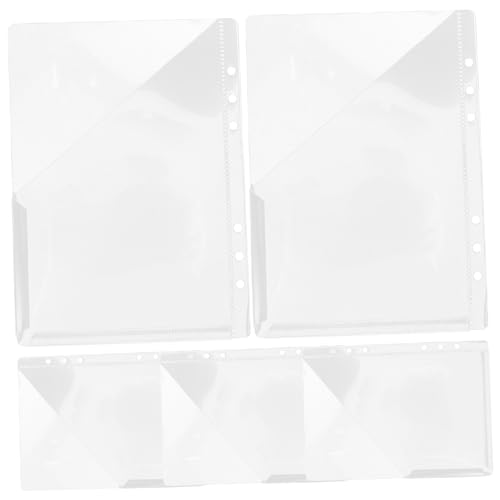HOMSFOU 1 Satz Notizbuch Taschenmappen Mit Krappen Poly Praktische Dokumentenmappen Taschenschutz Aktentaschen Für Studenten Tragbare Aktentasche Kreative Aktentaschen Transparent 5 Stück HOMSFOU 1 Satz Notizbuch Taschenmappen Mit Krappen Poly Praktische Dokumentenmappen Taschenschutz Aktentaschen Für Studenten Tragbare Aktentasche Kreative Aktentaschen Transparent 5 Stück von HOMSFOU